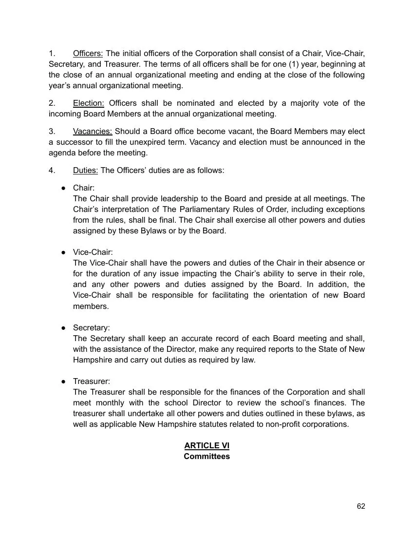 Charter page 62 of 100